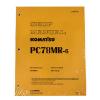 Komatsu Service PC78MR-6 Excavator Shop Repair Manual