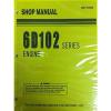 Komatsu 6D102 Series Engine Factory Shop Service Repair Manual #1 small image