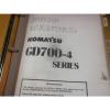 Komatsu GD700-4 Motor Grader Shop Manual #1 small image