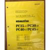Komatsu Service PC25-1/PC30-7/PC40-7/PC45-1 Shop Manual