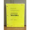 Komatsu WA100-1 Wheel Loader Shop Service Repair Manual