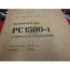 Komatsu PC1500-1 Hydraulic Excavator Repair Shop Manual