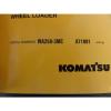 Komatsu WA250-3MC Parts and Operation and Maintenance Manuals #4 small image