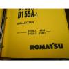 KOMATSU SHOP MANUAL - D150A-1 / D155A-1 BULLDOZER -1993 #4 small image