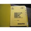 OEM Komatsu PC300 LC-5 PC400 LC-5 SHOP SERVICE REPAIR Manual Book