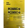 Komatsu PC360LC-10 PC390LC-10 Service Repair Printed Manual #1 small image
