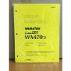 Komatsu WA470-3 Avance Wheel Loader Shop Service Repair Manual #1 small image