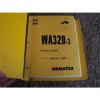 Komatsu WA320-3 Wheel Loader WA320-3LE A30001- Factory Parts Catalog Manual