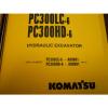 KOMATSU PC300 LC &amp; PC300 HD HYDRAULIC EXCAVATOR Parts Book #3 small image