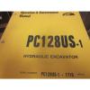 Komatsu PC128US-1 Hydraulic Excavator Operation &amp; Maintenance Manual
