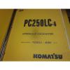 Komatsu PC250LC-6 Hydraulic Excavator Parts Book Manual #1 small image