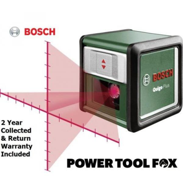 20 ONLY!! Bosch QUIGO Plus Cordless LINE LASER &amp;Tripod 0603663600 3165140836104# #1 image