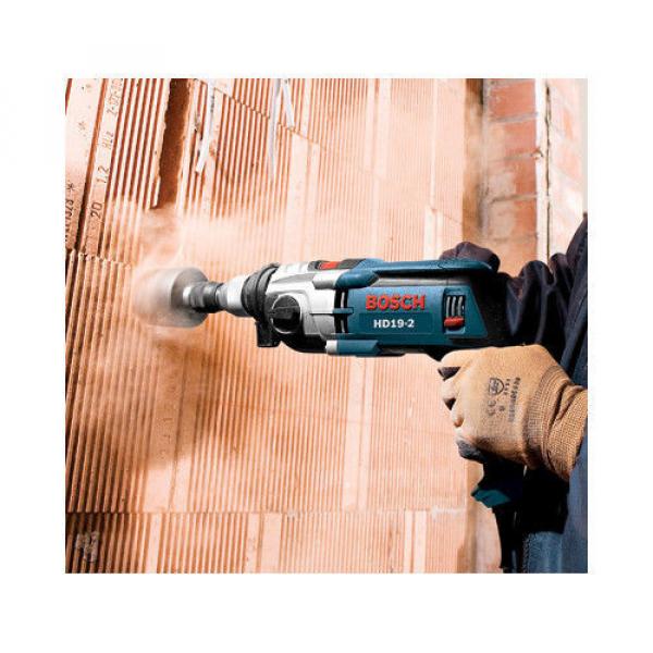 Bosch 8.5 Amp 1/2&#034; 2-Speed Hammer Drill HD19-2B Reconditioned #5 image