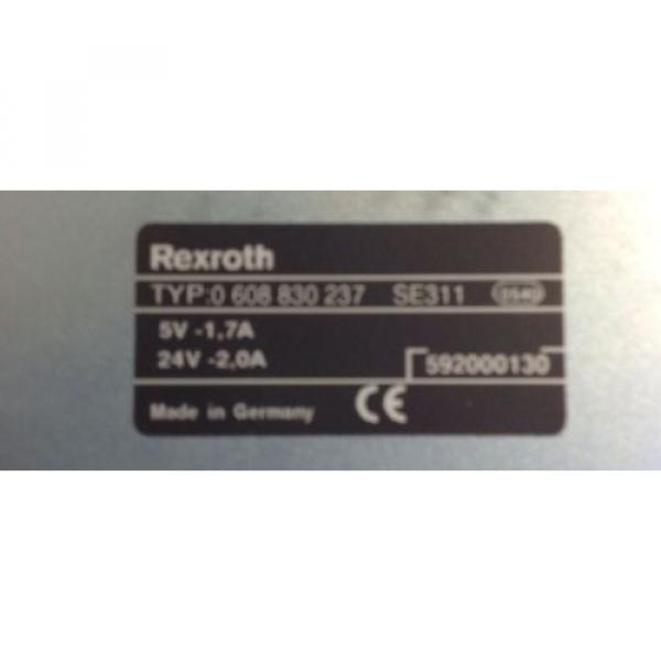 REXROTH India France *  SE311 THIGHTENING CONTROLLER  * 0 608 830 237 #2 image