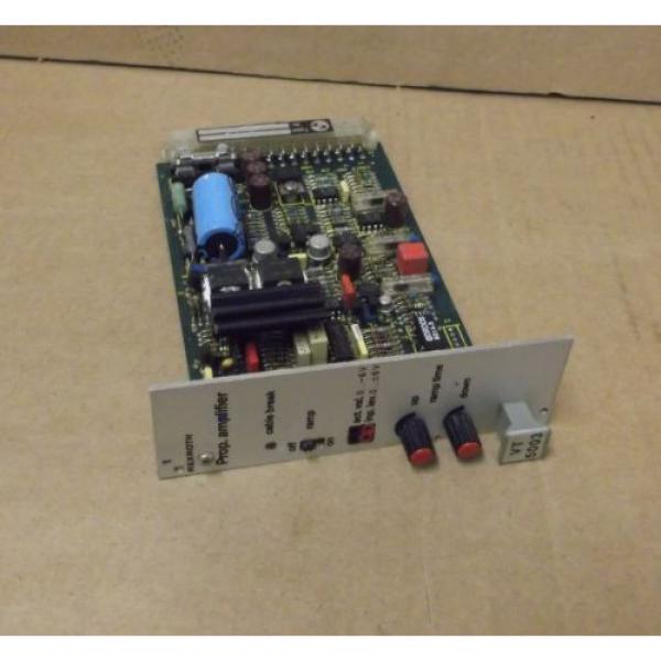 Rexroth Japan Singapore Proportional Amplifier VT5003 S32 R1 #1 image