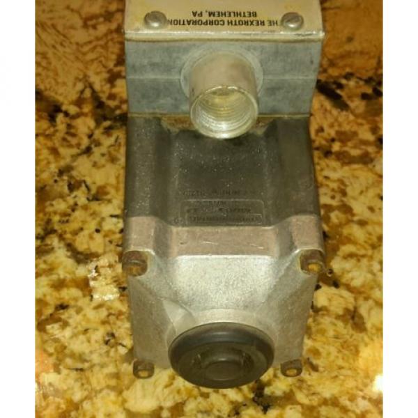 REXROTH Canada Japan 4WE10D21/AW110NDAV SOLENOID VALVE HYDRAULIC HYDRO NORMA $199 #3 image
