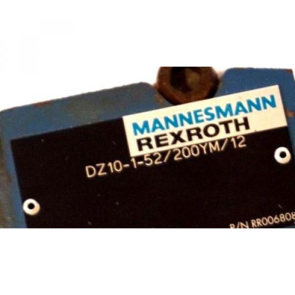 MANNESMANN France Russia REXROTH DZ10-1-52/200YM/12 PRESSURE REGULATOR RR006808 #2 image