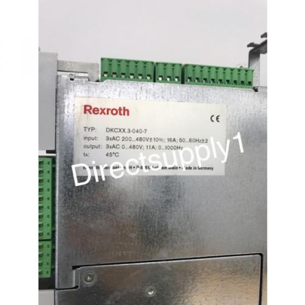 Rexroth Australia France EcoDrive DKCXX.3-040-7 Servo Drive Module DKC02.3-040-7-FW #10 image