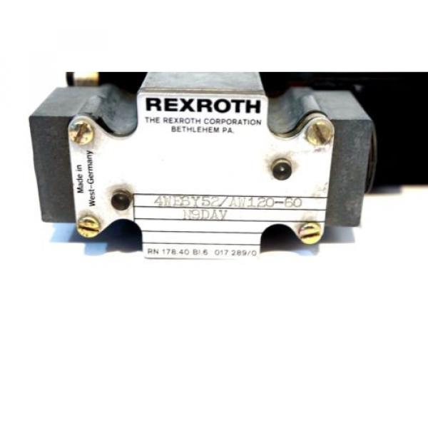 NEW Italy Mexico REXROTH 4WE6Y52/AW120-60 VALVE 4WE6Y52AW12060 #2 image