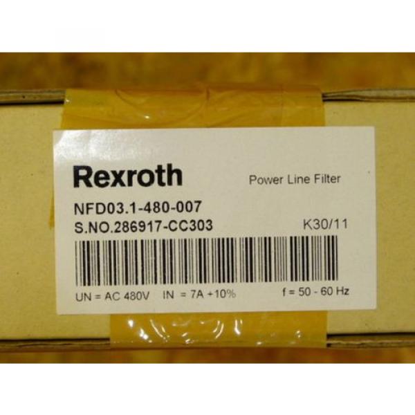 Rexroth Mexico Canada NFD03.1-480-007 Power Line Filter   &gt; ungebraucht! &lt; #2 image