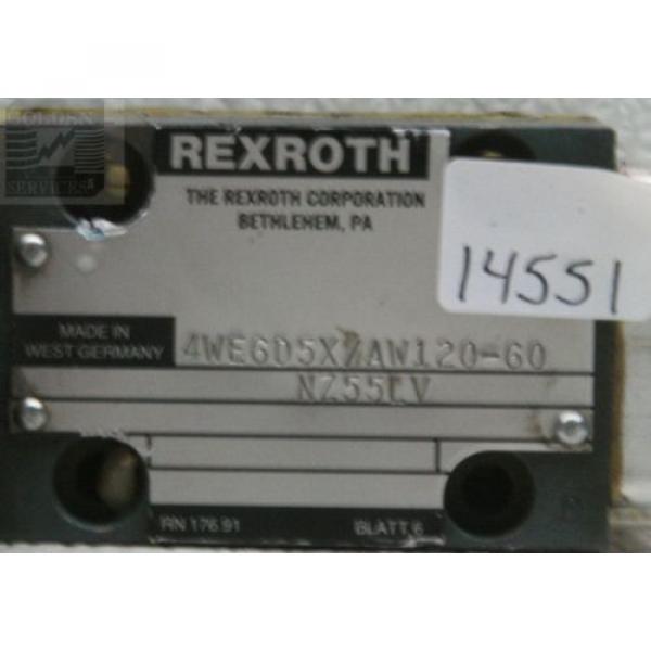 Rexroth Australia Greece 4WE6D5X/AW120-60 Linear Directional Control Valve #3 image