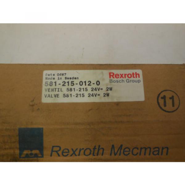 NEW Italy Greece REXROTH 581-215-012-0 SOLENOID 5812150120 #1 image
