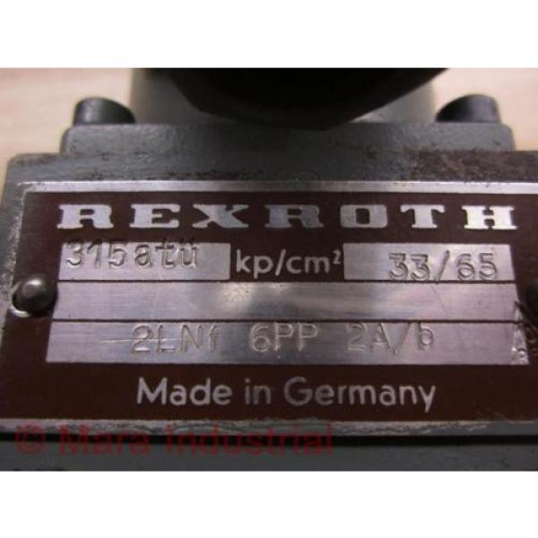 Rexroth Mexico Mexico 2LNF 6PP 2A/B Control Valve - New No Box #2 image