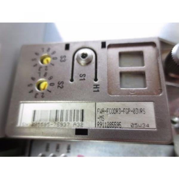 REXROTH Russia Singapore / INDRAMAT DXCXX3-100-7 ECO DRIVE SERVO DRIVE - USED - DKC06.3-100-7-FW #12 image