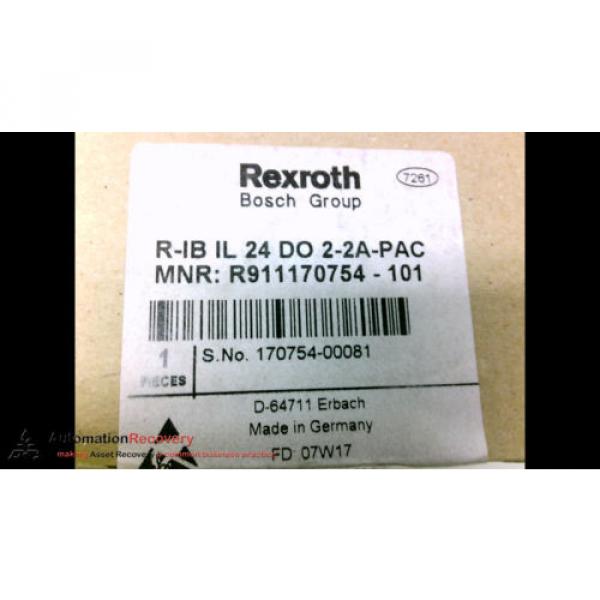 REXROTH France France R-IB IL 24 DO 2-2A-PAC INLINE MODULE W/ 2 OUTPUTS, NEW #182813 #4 image