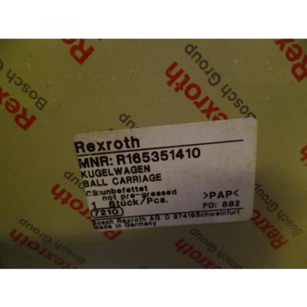 REXROTH Dutch USA R165351410 LINEAR BEARING *NEW IN BOX* #2 image