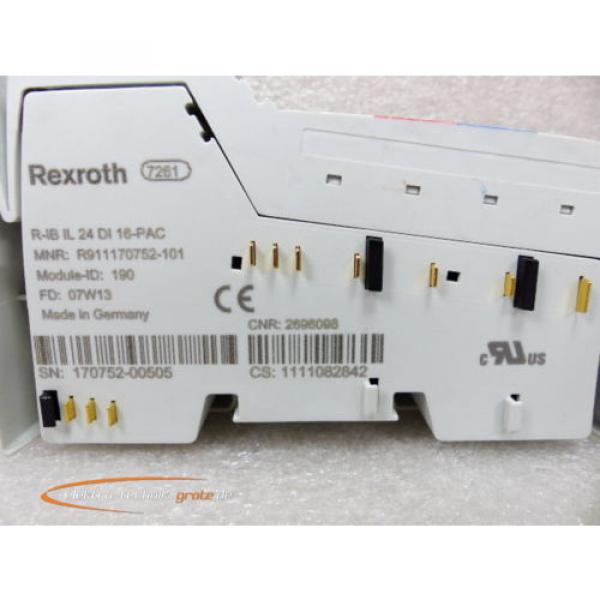 Rexroth Italy Canada R-IB IL 24 DI 16-PAC Modul R911170752-101 &gt; ungebraucht! &lt; #2 image