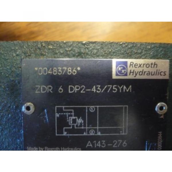 New India India Rexroth R900483786 ZDR 6 DP2-43/75YM ZDR6DP2-43/75YM Valve #4 image