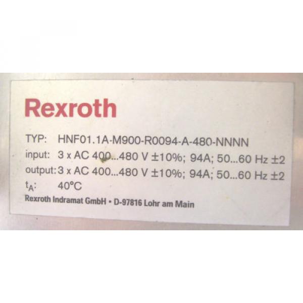 REXROTH USA Korea BOSCH   SERVO DRIVE   HNF01.1A-M900-R0094-A-480-NNNN    60 Day Warranty! #7 image