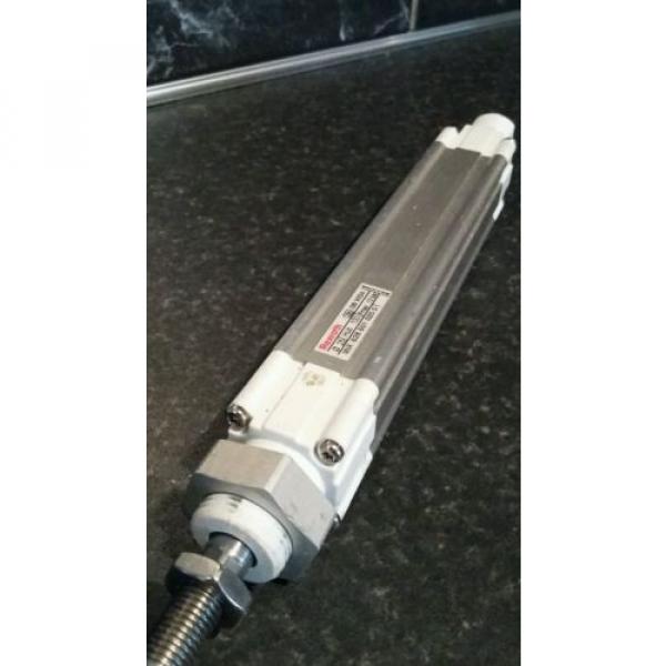 BOSCH China Korea REXROTH PNEUMATIC CYLINDER 5285010200 25MM BORE X 100MM STROKE USED ITEM #1 image