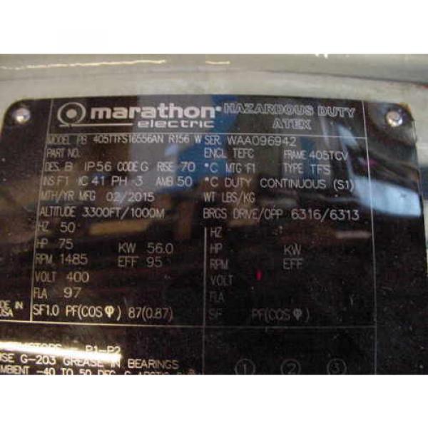New Italy china Rexroth Hydraulic Pump AA4VSO125DR/VDK75U99E Marathon 100 HP Axial Piston #7 image