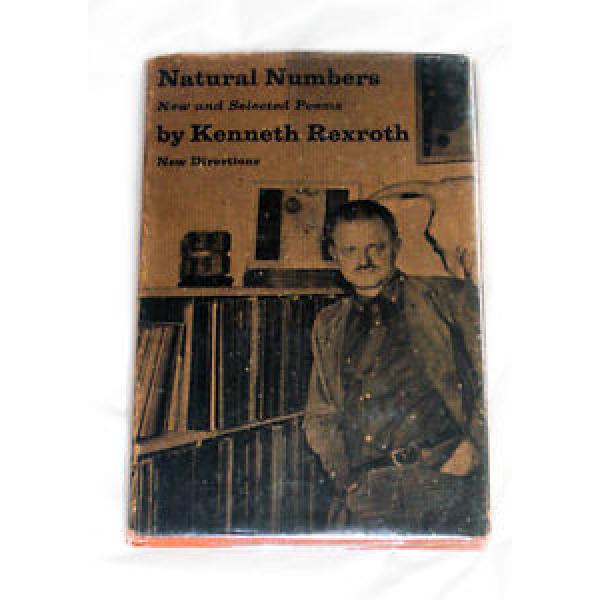 NATURAL Korea Canada NUMBERS New Selected Poems KENNETH REXROTH 1963 hardcover OOP Directions #1 image