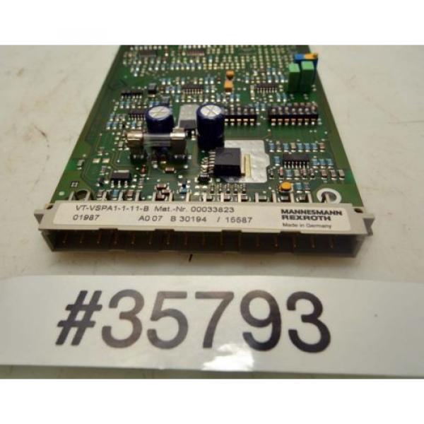 Rexroth Australia Russia Amplifier Card VT-VSPA1-1-11-B (Inv.35793) #3 image