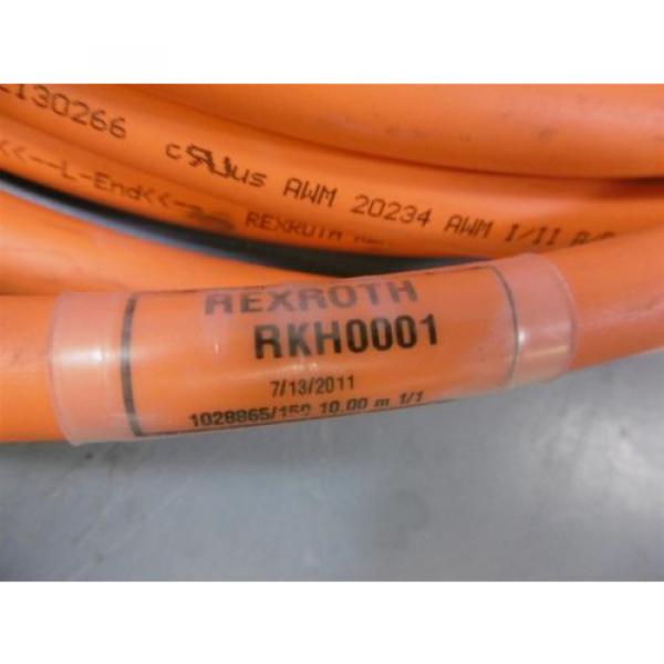 Rexroth USA Canada Tyco Electronics R911317031 645045627 10 Meter Cable Length RXH0001 #5 image