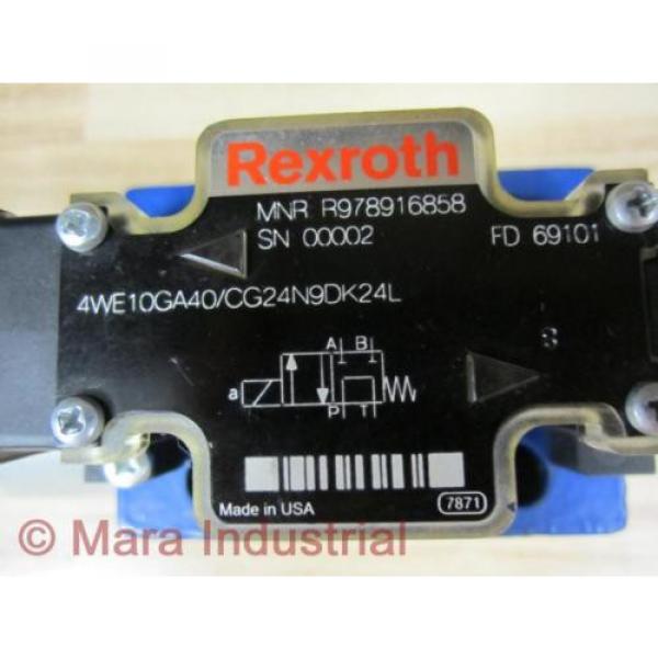 Rexroth Russia Korea Bosch R978916858 Valve 4WE10GA40/CG24N9DK24L - New No Box #2 image