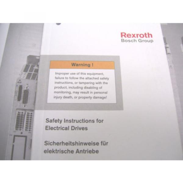 *NEW* Germany India REXROTH INDRAMAT  SERVO DRIVE  HCS02.1E-W0012-A-03-NNNN   60 Day Warranty! #10 image