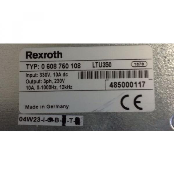 REXROTH Germany Italy *  0 608 750 108 SERVO AMPLIFIER  * LTU350 #2 image
