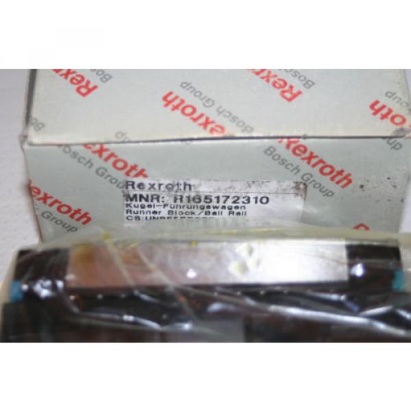 Rexroth Canada Italy Bosch Star R1651-723-10 Linear Runner Block Size 30 R165172310  * NEW * #2 image