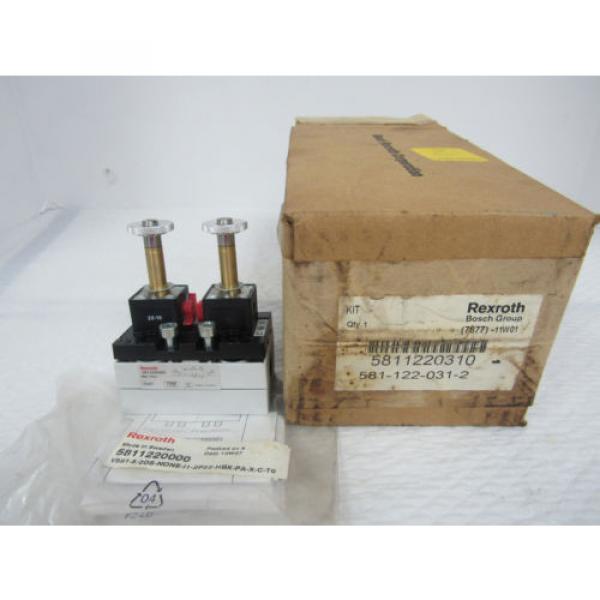 REXROTH India France SOLENOID VALVE 581-122-031-2 #1 image