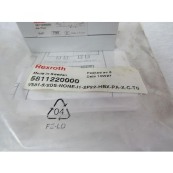 REXROTH India France SOLENOID VALVE 581-122-031-2 #3 image