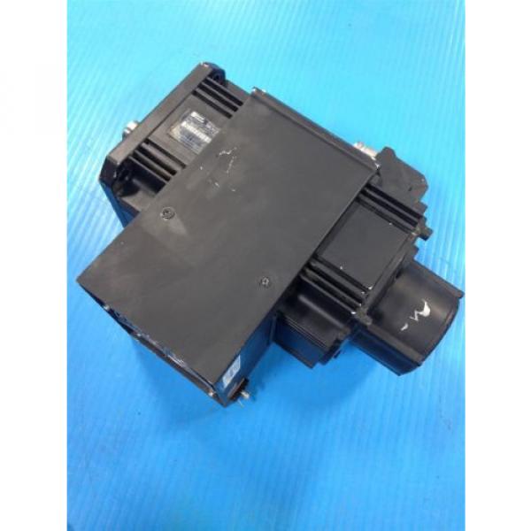 REXROTH China Japan INDRAMAT MKD112B-058-KG0-AN MOTOR &amp; LEM-RB112C2XX COOLING FAN USED (2F) #1 image
