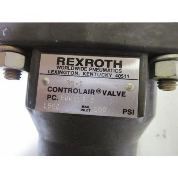 REXROTH USA Italy SH-3 CONTOLAIR VALVE P66183-2 200PSI *USED* #4 image