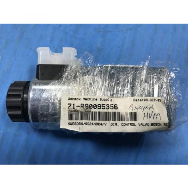 USED USA Italy BOSCH REXROTH R90095356 DIRECTIONAL CONTROL VALVE 4WE6D60/SG24N9K4/Y (U4) #2 image