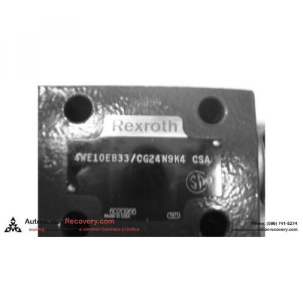 REXROTH Mexico Italy 4WE10EB33/CG24N4K4QM0G24 DIRECTIONAL CONTROL VALVE, NEW* #121041 #2 image