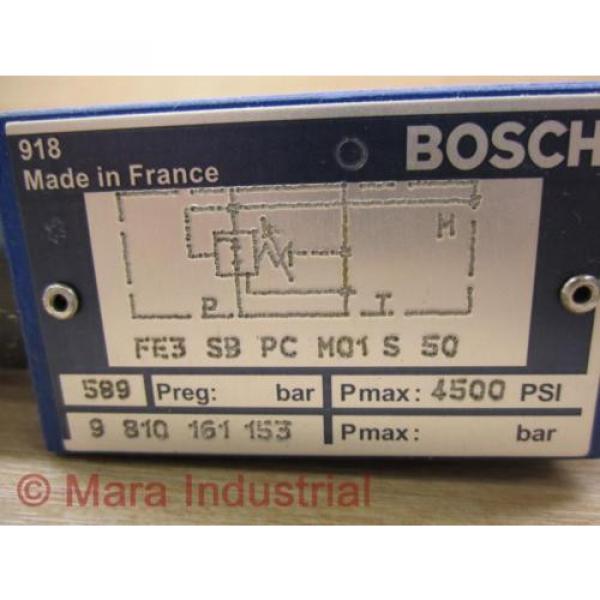 Rexroth Italy India Bosch FE3 SB PC M01 S 50 Valve - New No Box #2 image