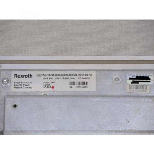 Bosch Germany France Rexroth panel HMI IndraControl VEP 30, VEP30.1CCN, 1x working, 1x defekt #8 image